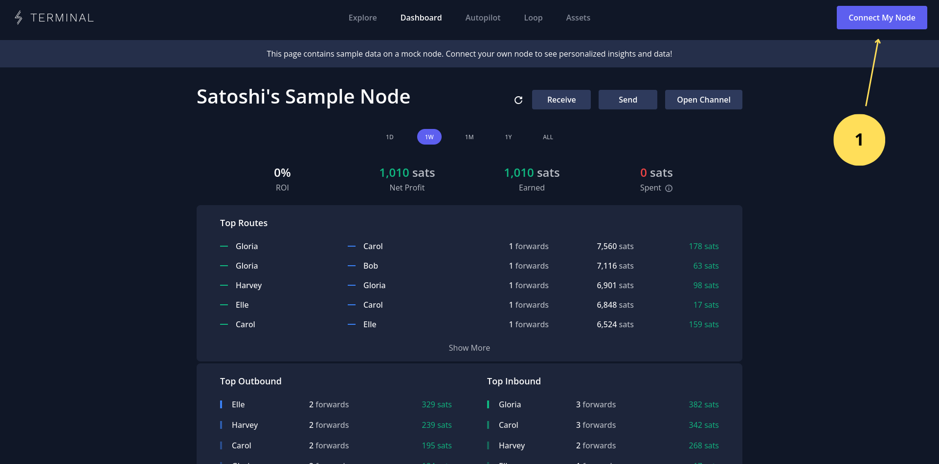 Lightning Terminal Services Home