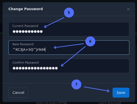 Change Password
